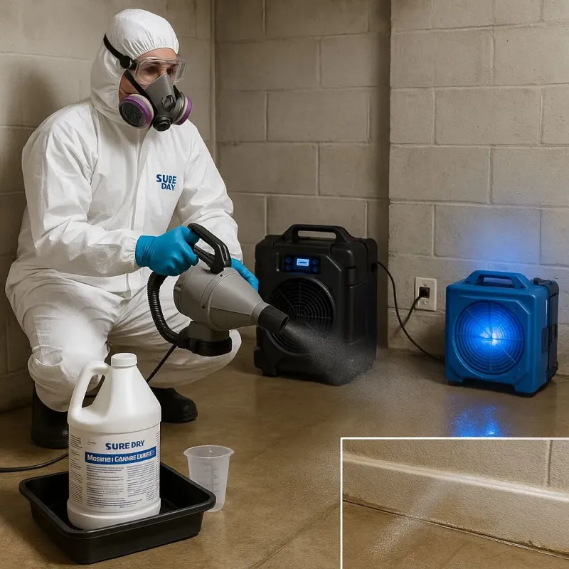 Sanitization and Odor Removal process in Port Saint John, FL